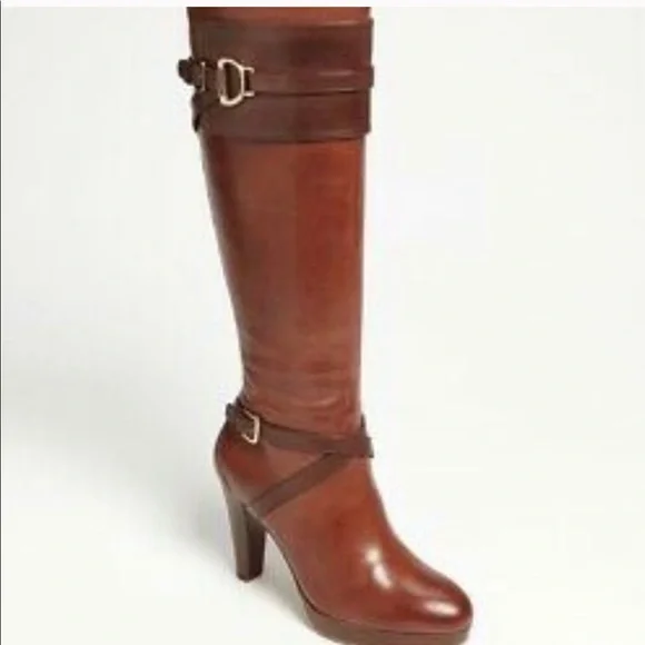 Cole Haan & Nike air high knees poppy boots - Picture 2 of 5